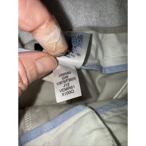 Lands End Men’s khaki Raw Hem Sz 42X29 - Picture 10 of 12